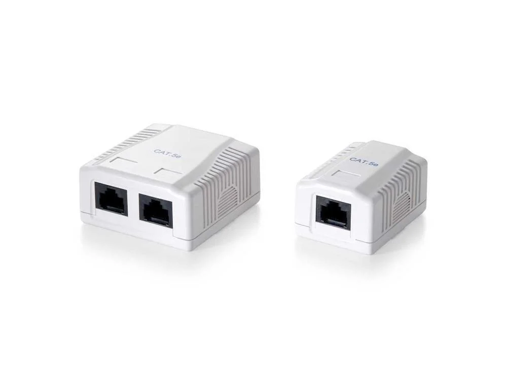 Equip Tomada 2-Porta Rj45 Cat6 Utp Superficie 