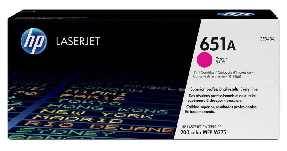 Toner Magenta 651a Hp