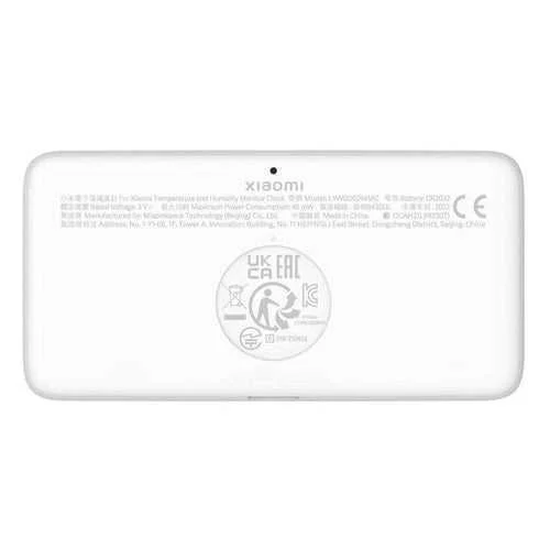 Xiaomi Temperature And Humidity Monitor Clock White Bhr5435gl