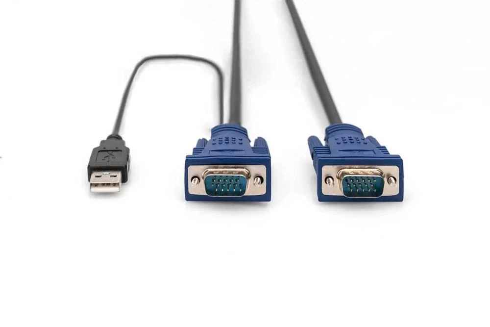 Digitus Ds-19232, 3 M, Ps/2, Ps/2, Vga, Multicor,.