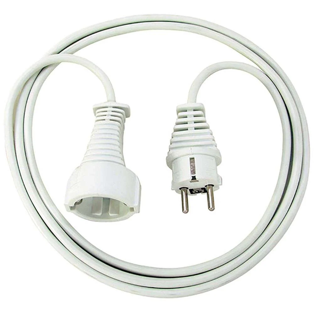 Cabo de Pl&aacute;stico 2m Branco H05vvv-F 3g1,5  Ip20  Branco