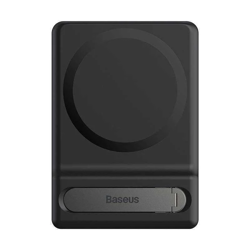 Baseus Skl&aacute;dac&iacute; Magnetick&yacute; Otocn&yacute; Stoj&aacute;nek Pro iPhone Magsafe (Cern&yacute;)