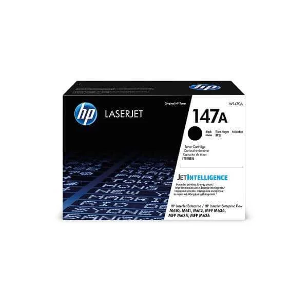 Hp Toner Cart. W1470a (147a) F?r Hp Laserjet Enterprise M611,M612,M635,M636