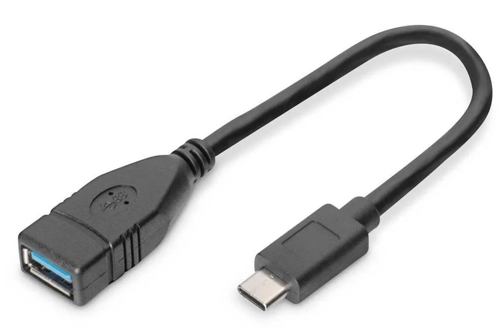 Cabo Adaptador Otg Usb-C para Usb-A Femea 3.0
