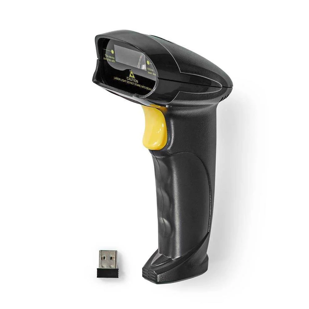 Nedis Barcodescanner | Laser | Draadloos | 1d Lin.