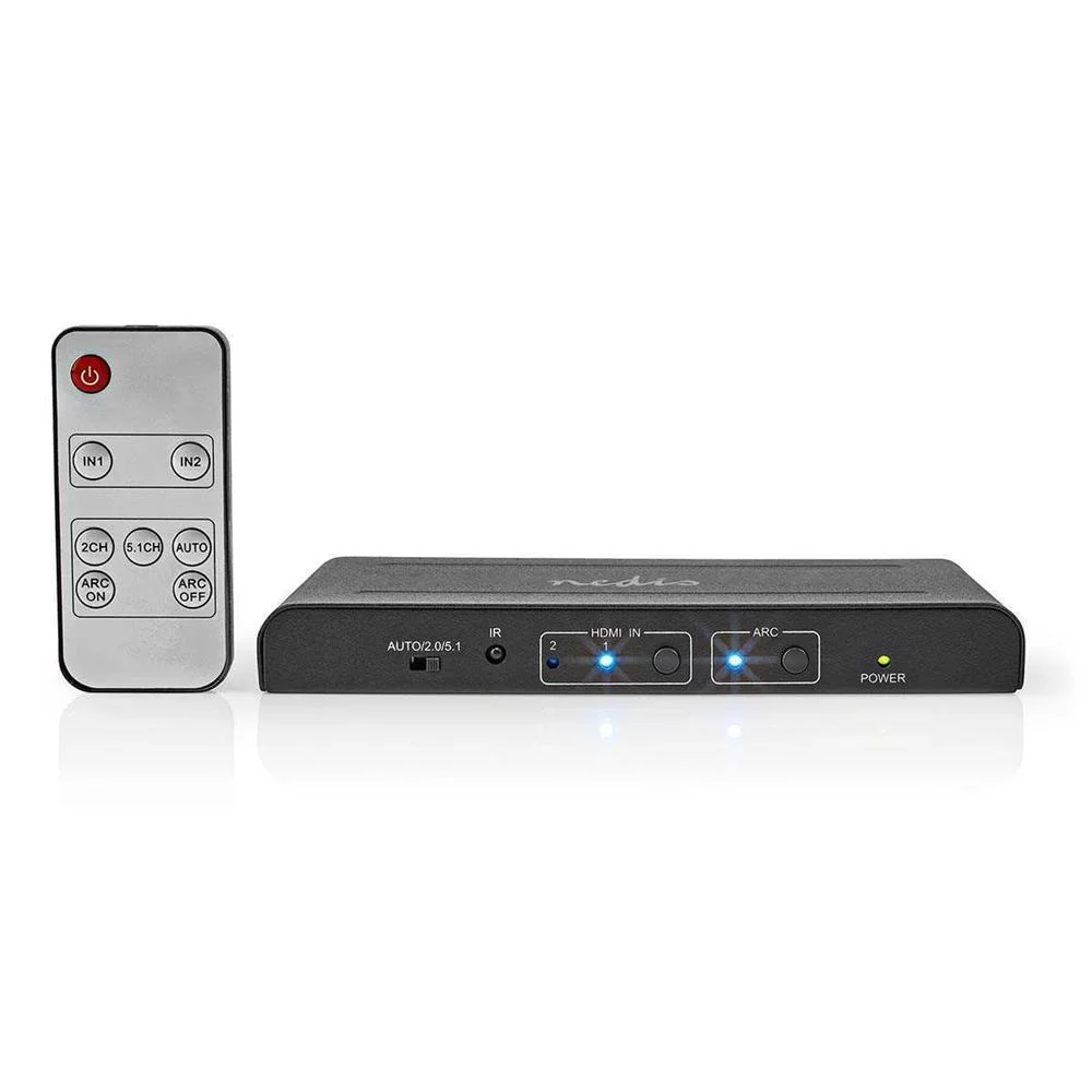 Extrator de &Aacute;udio Hdmi - Toslink, Rca e 3.5mm