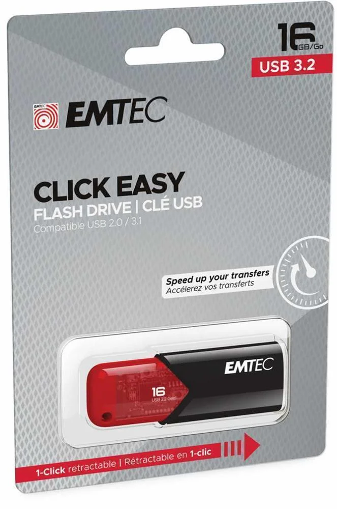 Emtec Click Easy Unidade de Mem&oacute;ria Usb 16 Gb Usb.