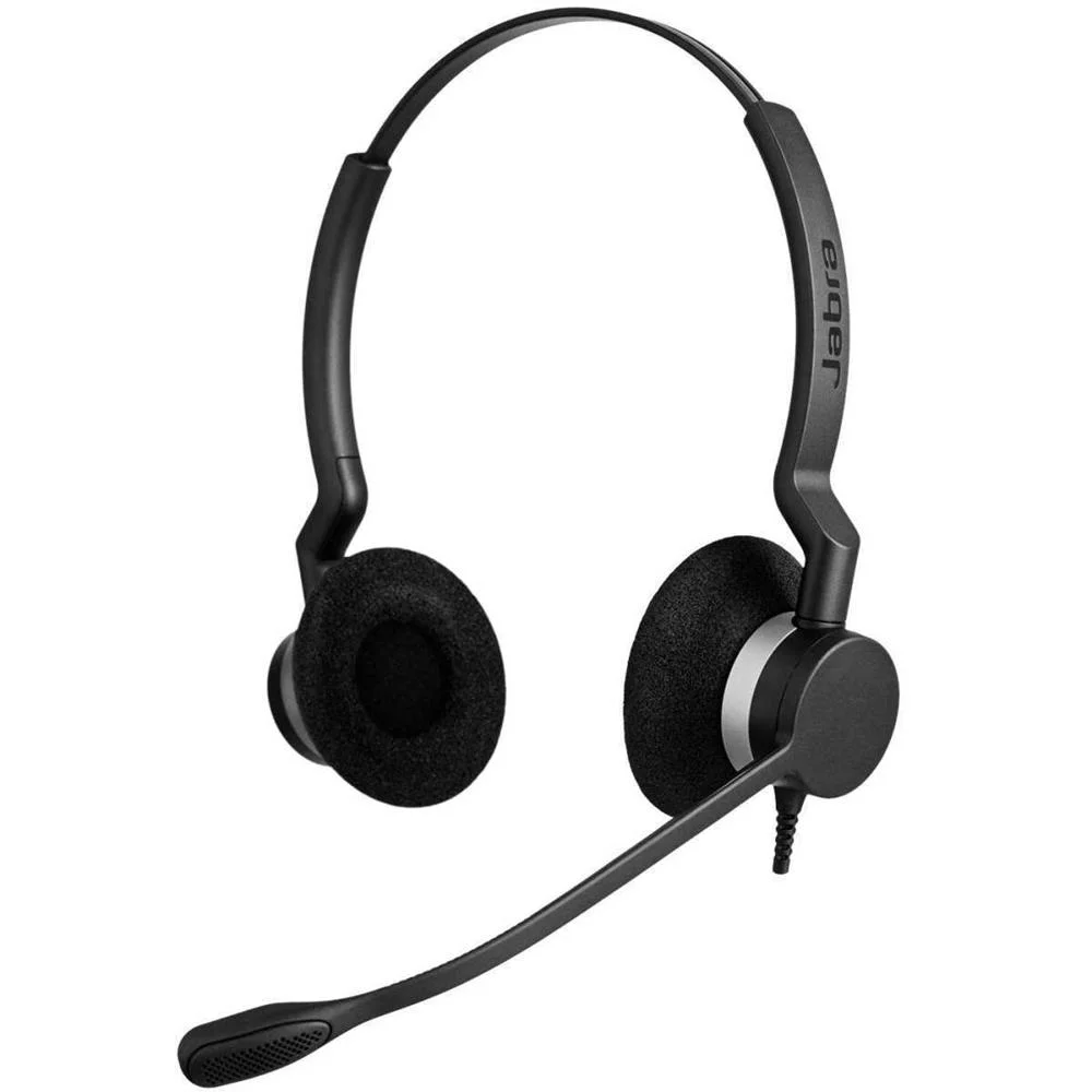JABRA BIZ 2300 DUO AUSCULTADORES COM FIOS FITA DE.
