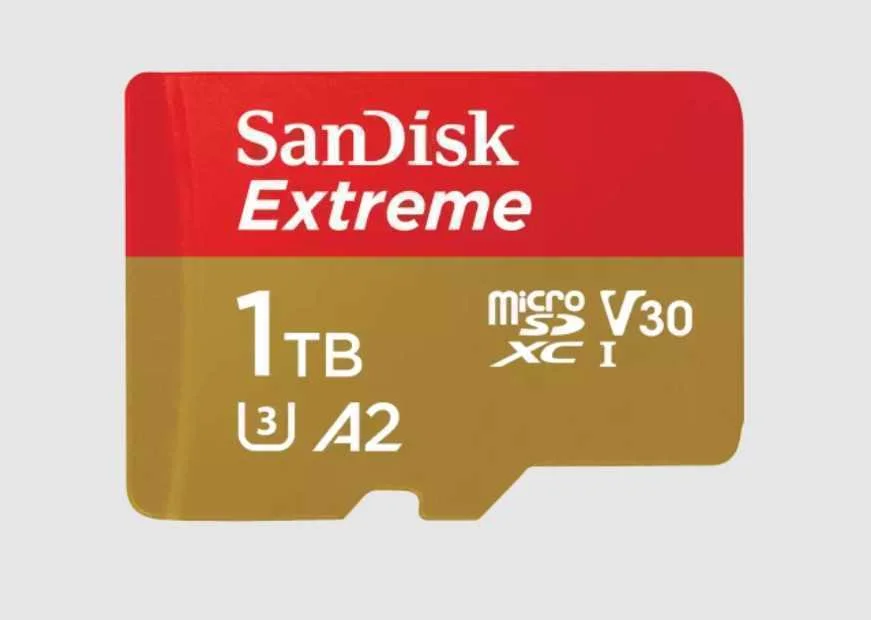 SANDISK EXTREME 1024 GB MICROSDXC UHS-I CLASSE 3