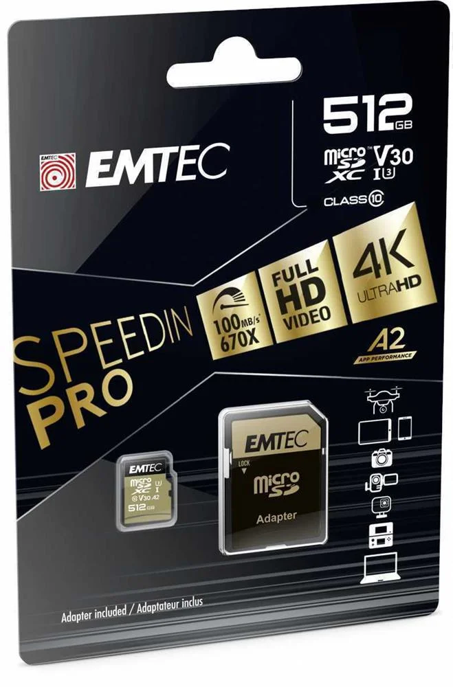 EMTEC ECMSDM512GXC10SP CART&Atilde;O DE MEM&Oacute;RIA 512 GB M.
