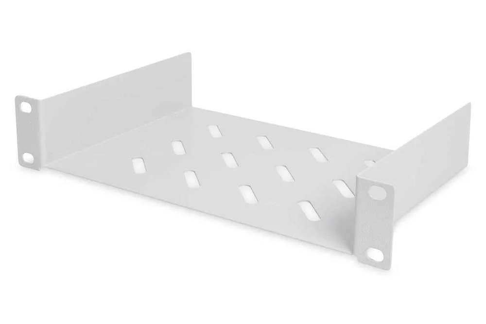 Digitus Fachboden 1he 254mm (10"), Grau