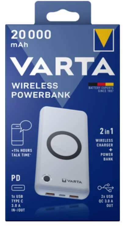 VARTA 57909 101 111 POWER BANK POL&Iacute;MERO DE L&Iacute;TIO .