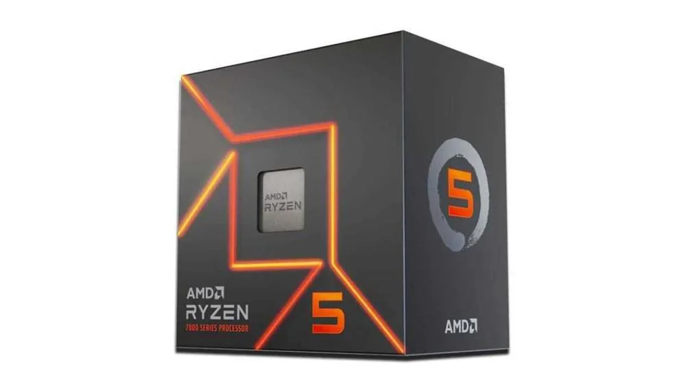 Processador Amd Ryzen 5 7600 "Zen 4" 6-Core 3.8ghz C/ Turbo 5.1ghz 38mb Cache Sktam5
