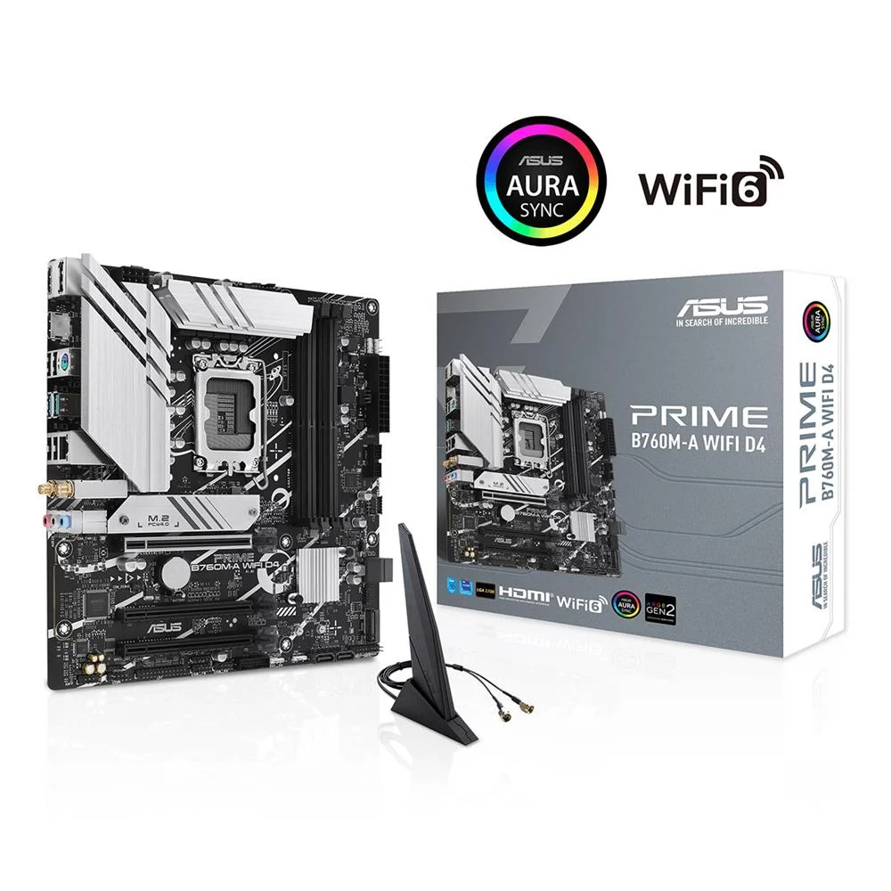 Motherboard Micro-Atx Prime B760m-A Wifi D4 - Asus