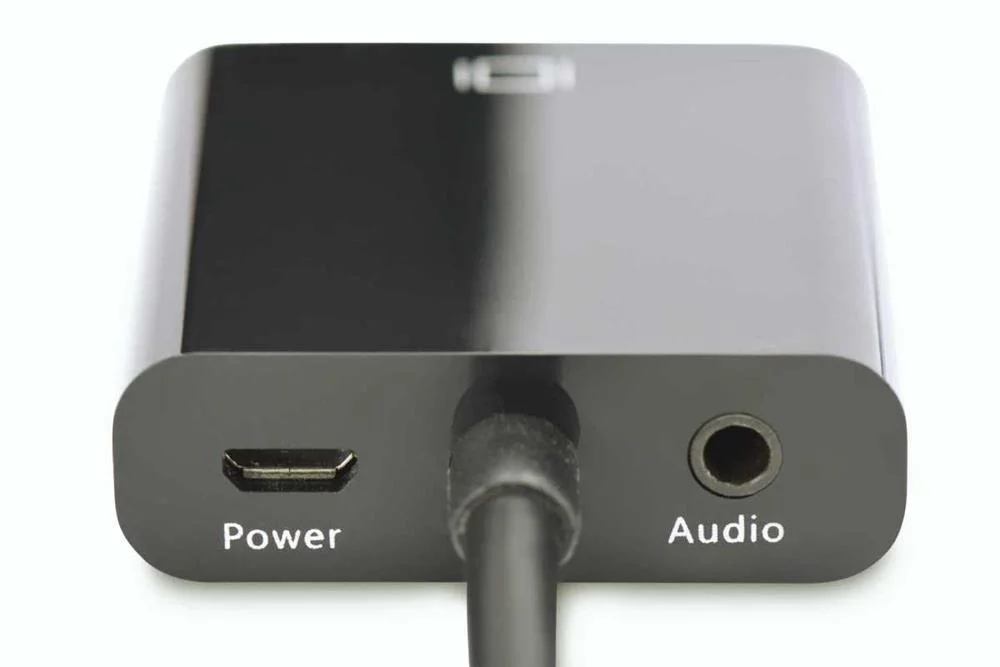 Digitus Hdmi/Vga/3.5mm Vga (D-Sub) Preto