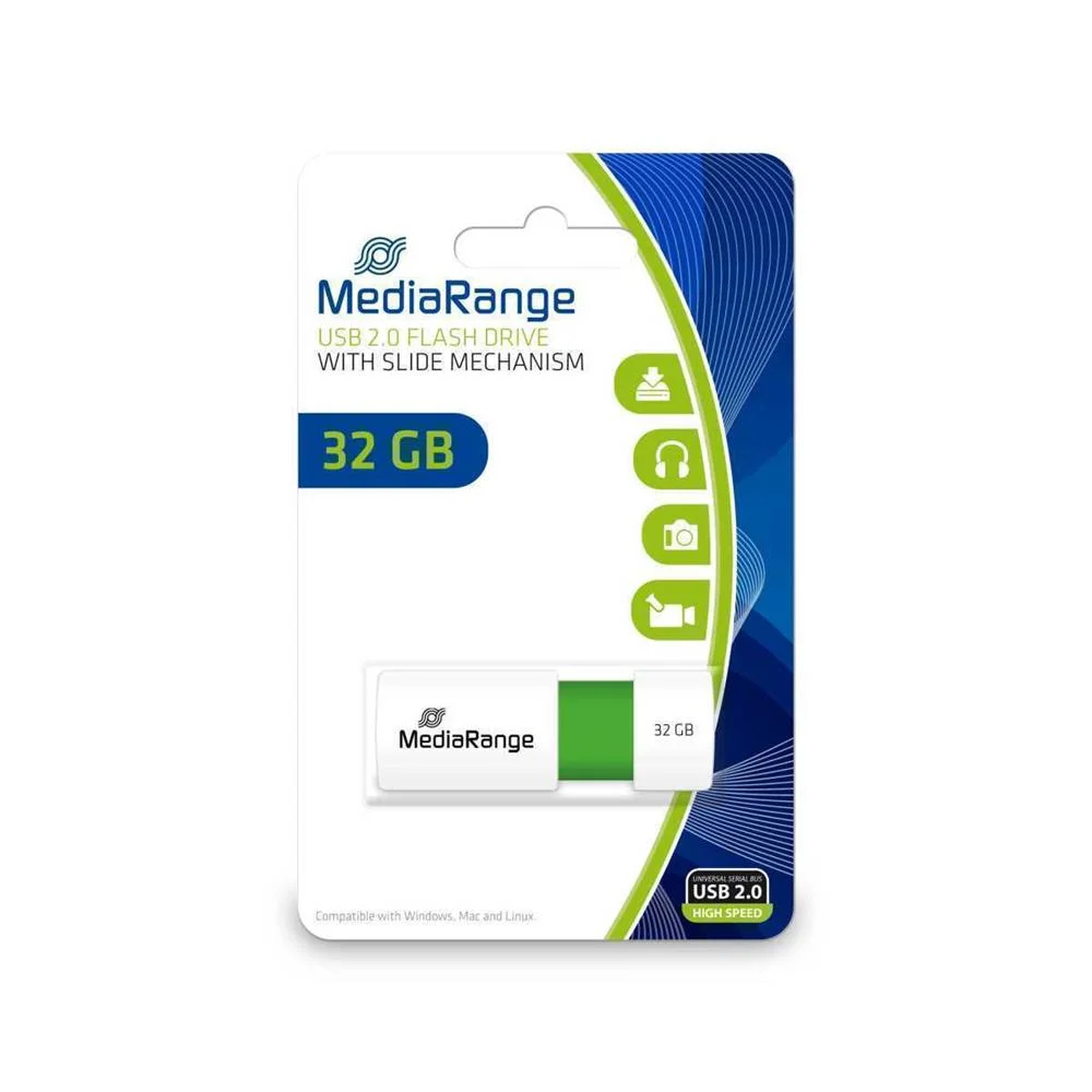 Mediarange Mr973 Unidade de Mem&oacute;ria Usb 32 Gb Usb.