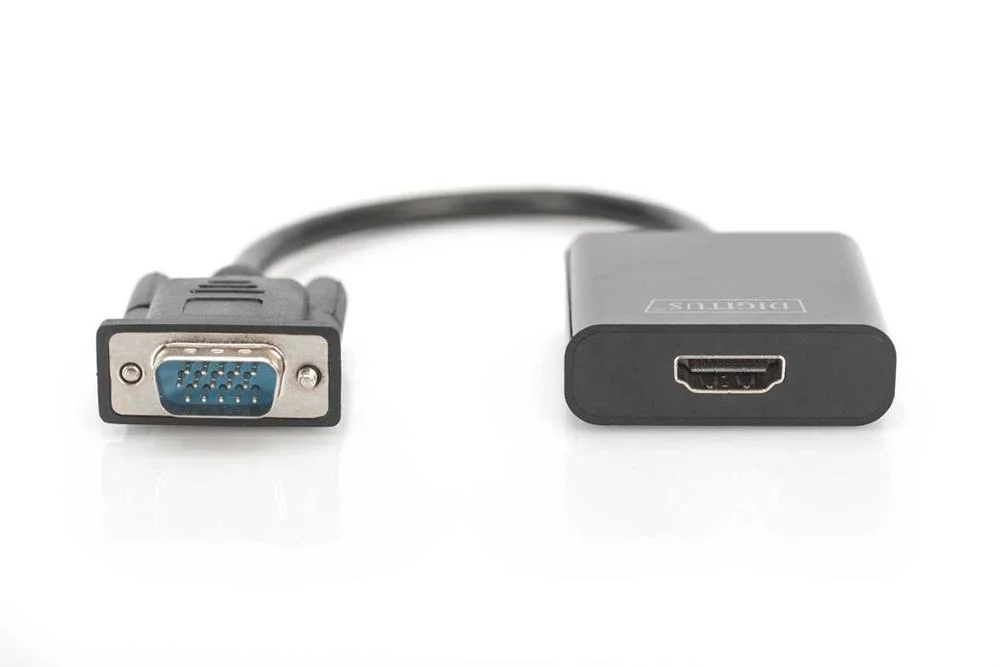 Digitus Konverter Vga > Hdmi + Audio Full Hd 1080p Schwarz