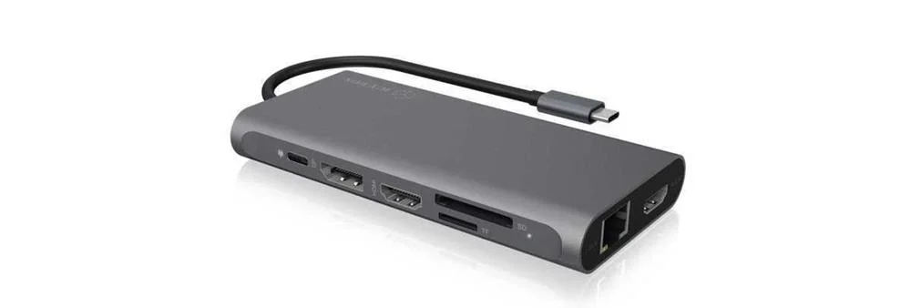 Dockingstation Notebook Icybox Usb-C -> 3x Videoaschnittstel