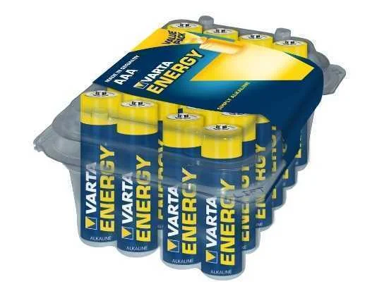 VARTA ALKALINE, AAA, 24 PACK BATERIA DESCART&Aacute;VEL .