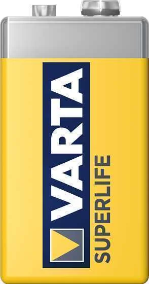 Varta Superlife 9v Single-Use Battery Zinc-Carbon