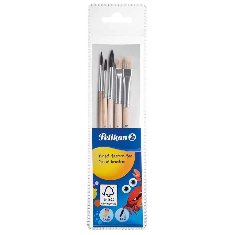 Pelikan 718163 Pincel de Pintura de Uso Geral 5 U.