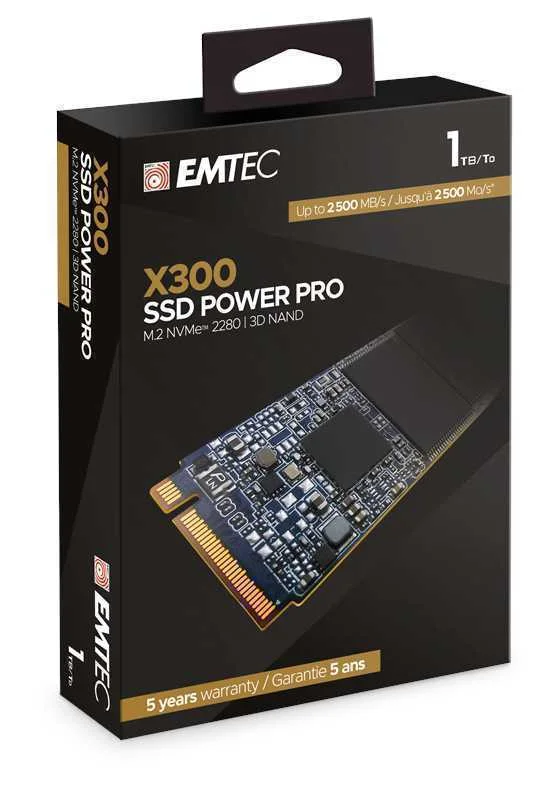 Emtec X300 M.2 1000 Gb Pci Express 3.0 3d Nand Nv.