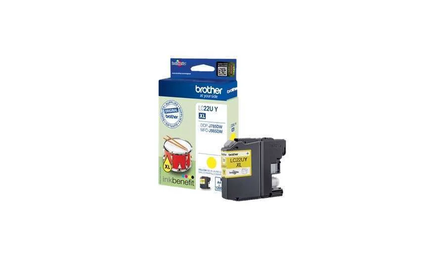 Brother Ink Cart. Lc-22uy F?r Dcp-J785dw/Mfc-J985dw Yellow