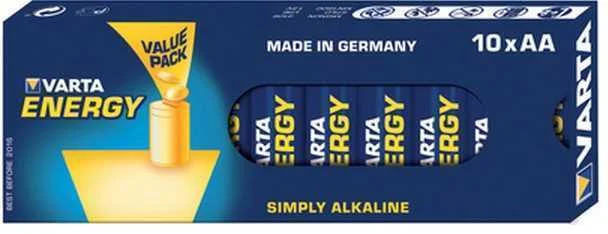 VARTA 10X AA 4106 BATERIA DESCART&Aacute;VEL ALCALINO