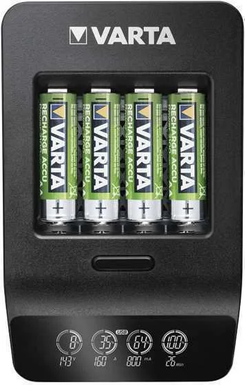 Varta Ladeger&auml;t Lcd Smart Charger+ Inkl. 4x AA 2100mah