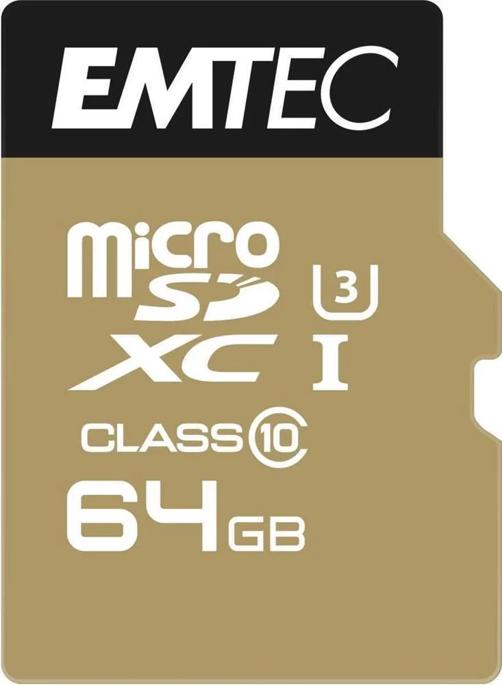 EMTEC ECMSDM64GXC10SP CART&Atilde;O DE MEM&Oacute;RIA 64 GB MIC.