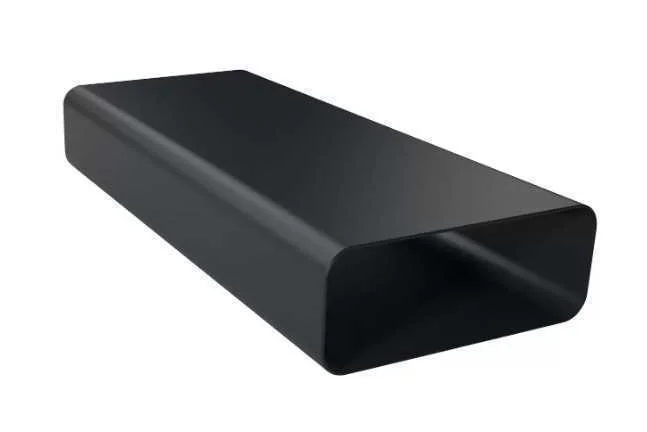 1000mm Flat Tube For Exhaust Fan (Black) - Siemens