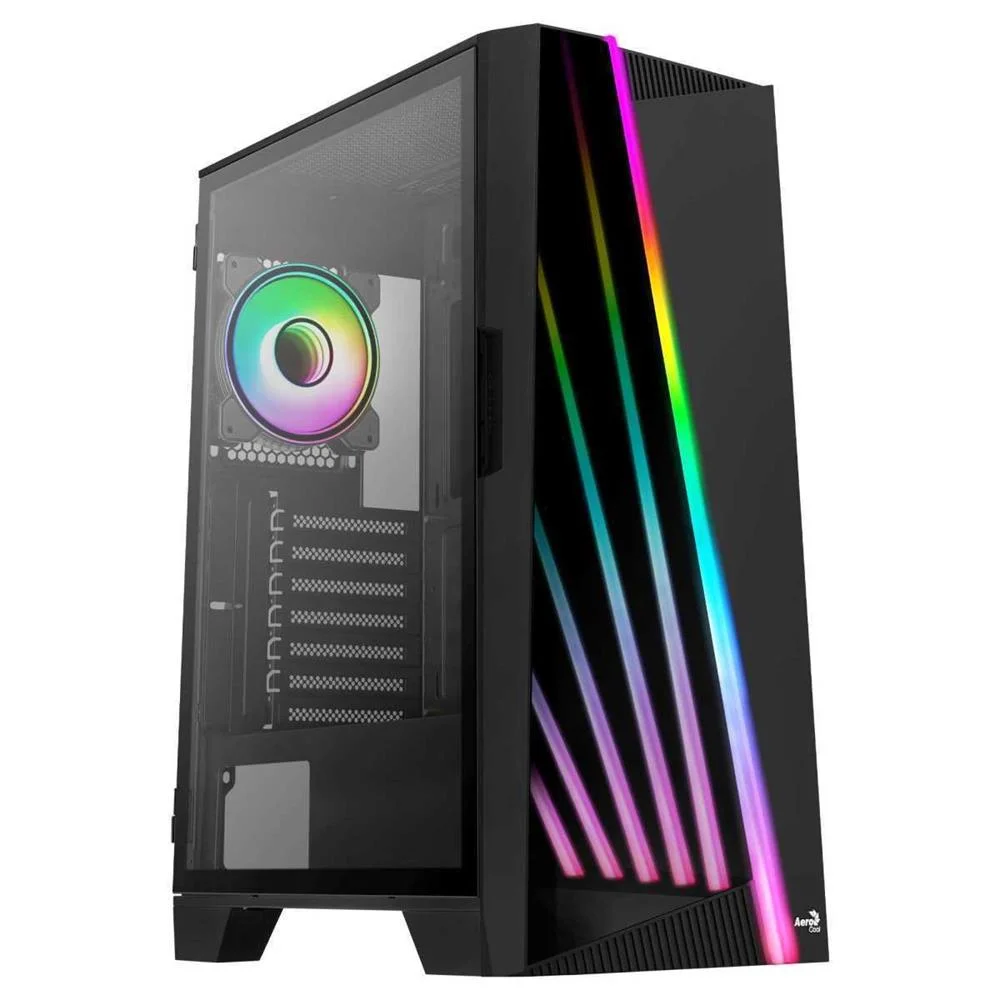 Aerocool Geh Midi Mirage (Black/Win/Rgb)mi.Atx/Atx/Itx