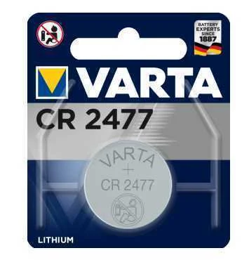 Varta Cr 2477 Bateria Descart&aacute;vel L&iacute;tio