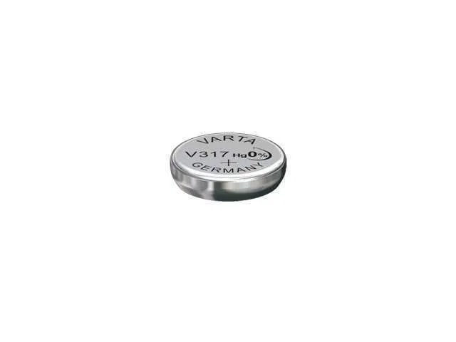 Bateria Bot&atilde;o Sr62- V317 Varta 10,5mah (Blister 1 Unid.) &Oslash;5,8x1,65mm