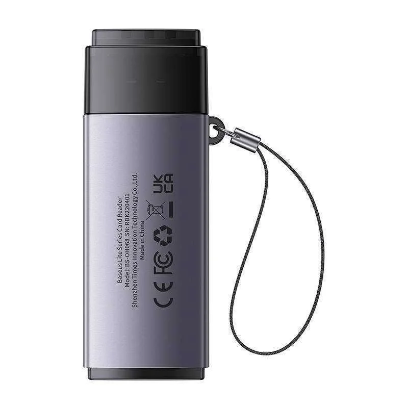 Leitor de Cart&otilde;es Mem&oacute;ria Usb Baseus Lite Series
