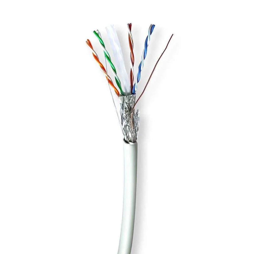 Bobina de Cable  Cat6  S&oacute;lido  S/Ftp  Solo Cobre .