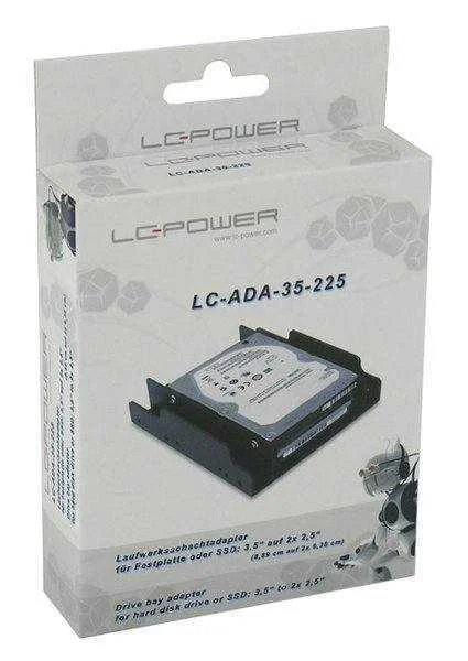 LC-POWER LC-ADA-35-225 PAINEL BA&Iacute;A DE DISCO 2,5/3.