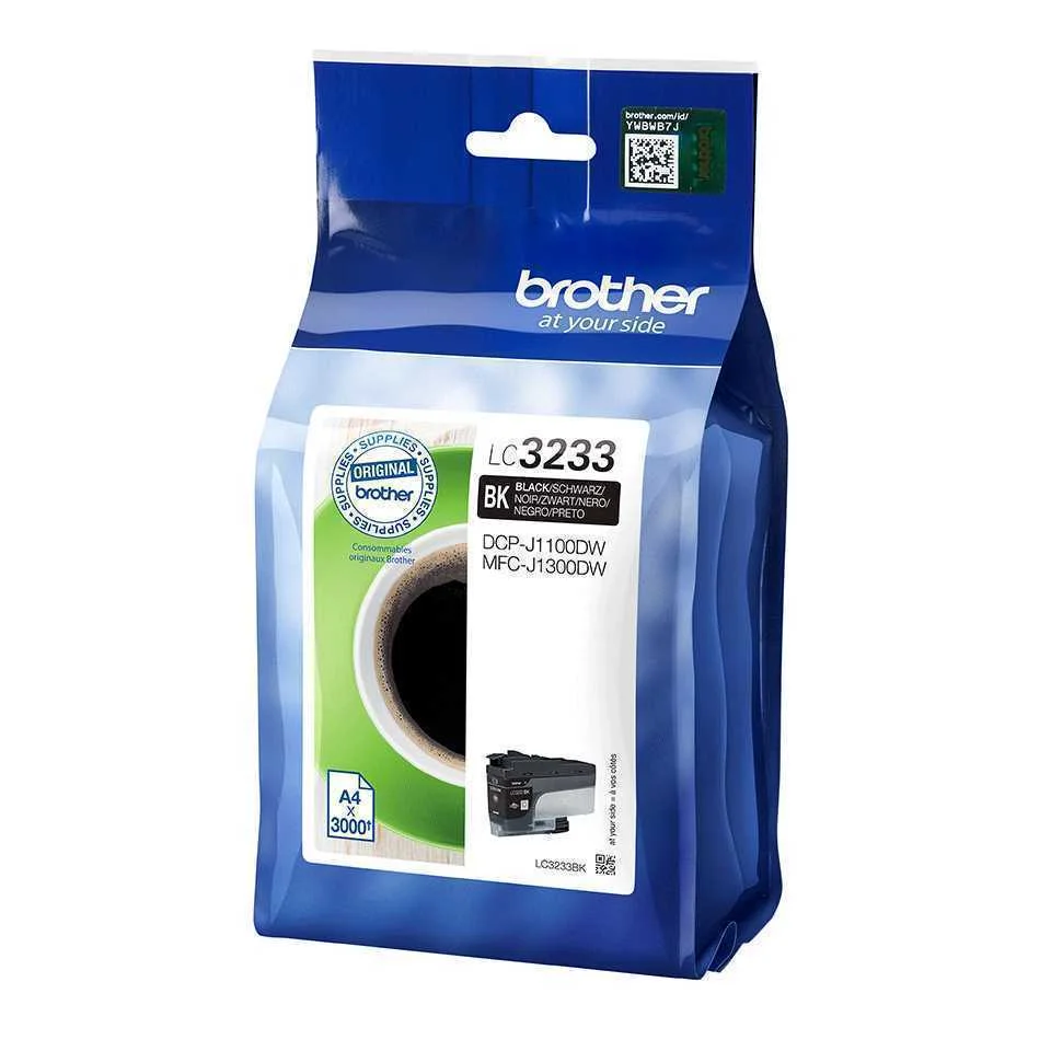BROTHER LC-3233BK TINTEIRO 1 UNIDADE(S) ORIGINAL .