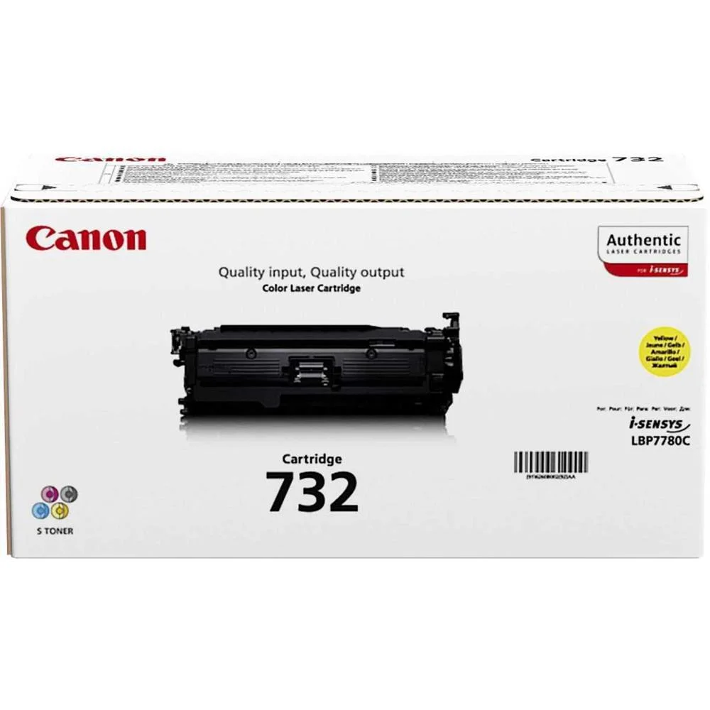 Canon Toner Cart. 732 Y F?r Lbp7780 Yellow (6260b002)