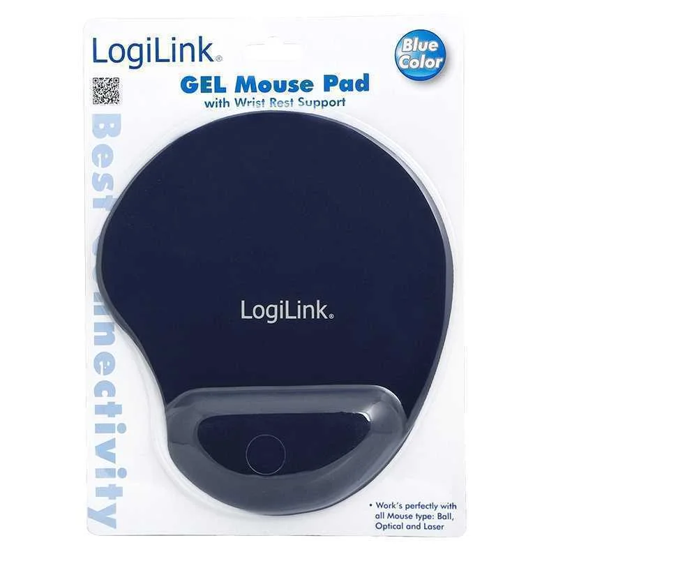 Logilink Mouse Pad With Wrist Pillow