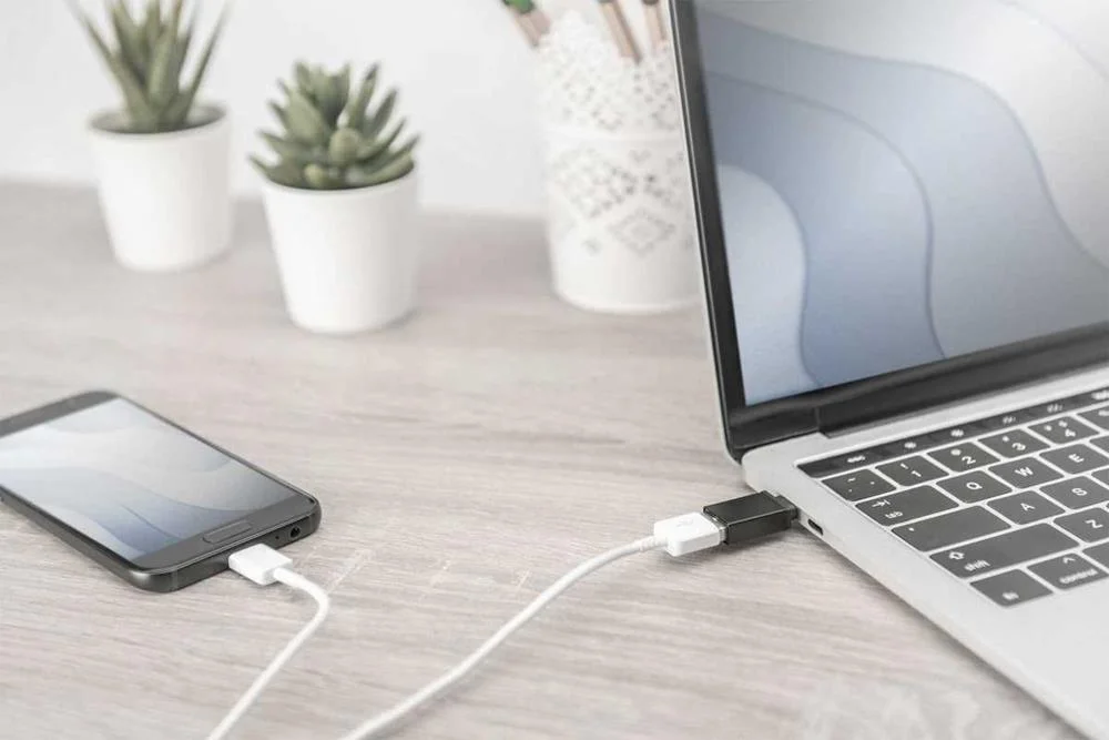 Digitus Usb Type-C Adapter, Type-C - A-Buchse, Schwarz