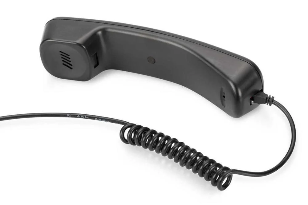 Digitus Telefonh&ouml;rer Usb-A, F&uuml;r Skype, Kabel 1.8-1.9m