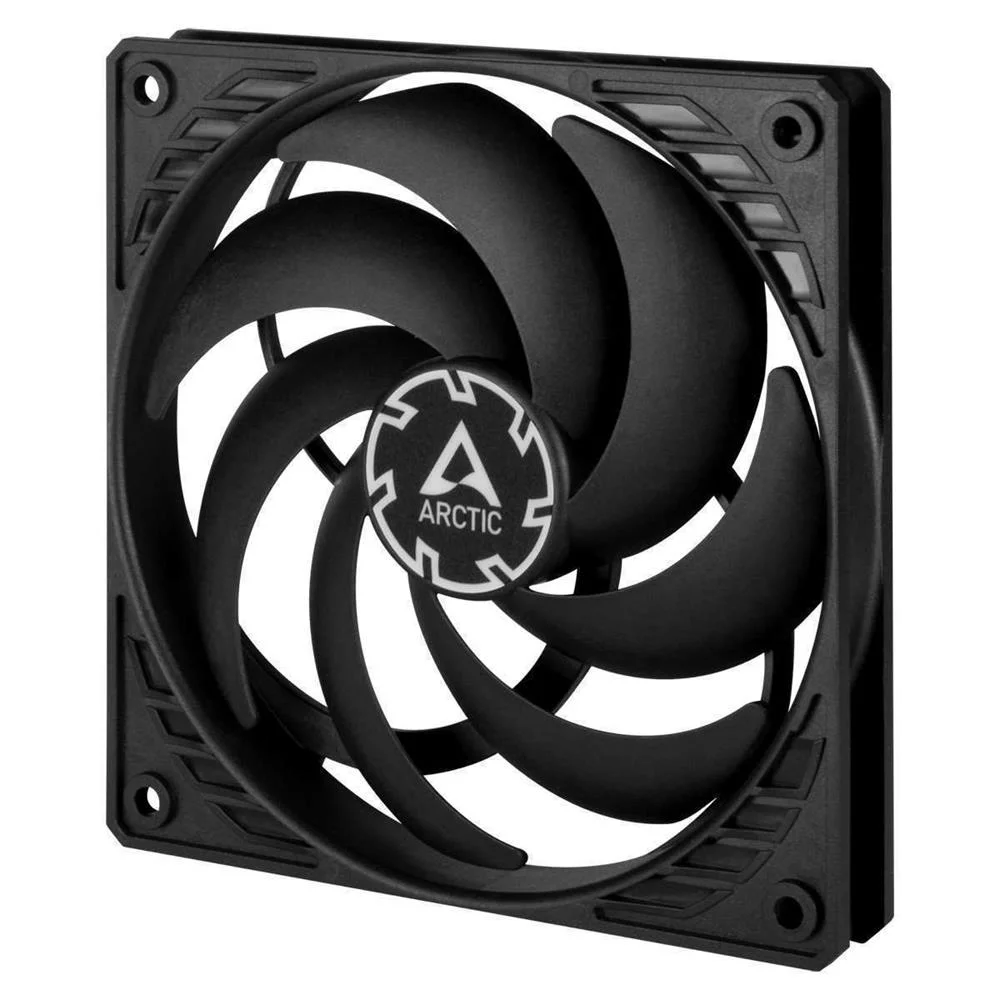 Ventilador Arctic P12 Slim Pwm Pst/ 12cm/ Negro