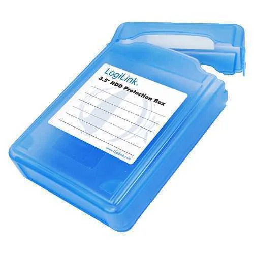 LOGILINK UA0133 BOLSA PARA DISCOS R&Iacute;GIDOS AZUL