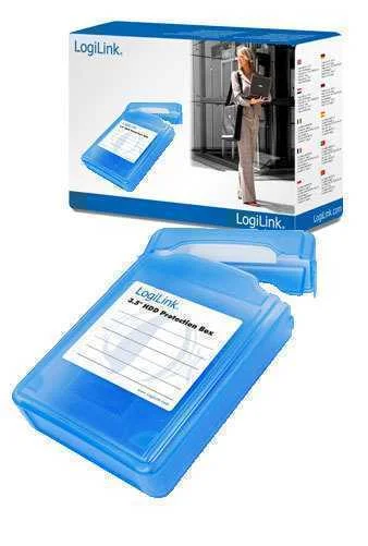 LOGILINK UA0133 BOLSA PARA DISCOS R&Iacute;GIDOS AZUL