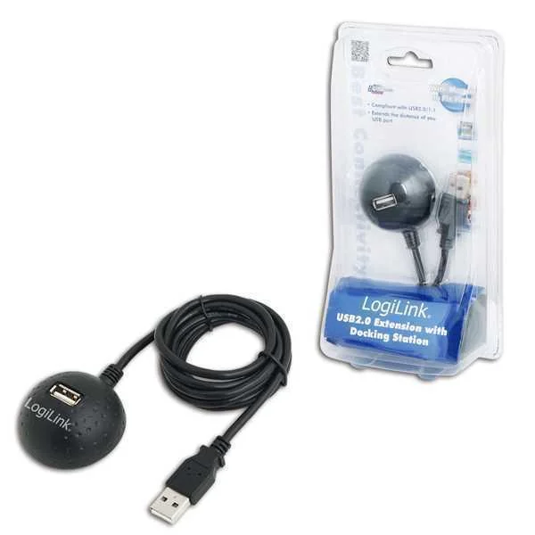 Logilink Dockingstation Usb 2.0 Verl&auml;ngerung