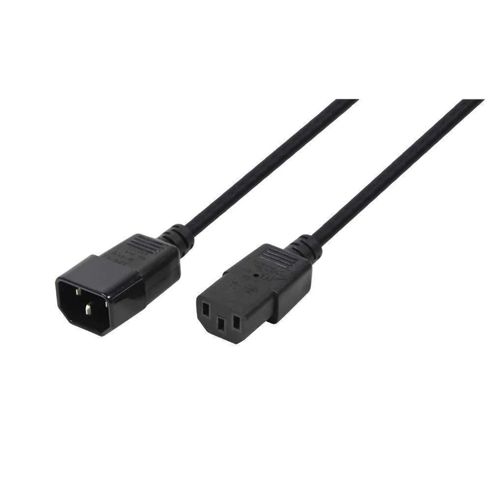 Logilink Power Cord Extension, Iec M/F, 1.80m