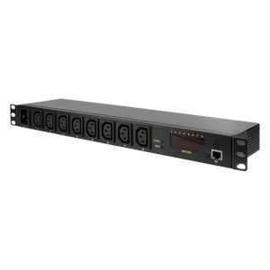 Logilink Ip Steckdosenleiste 19" 8fach Einbau 1he Schwarz