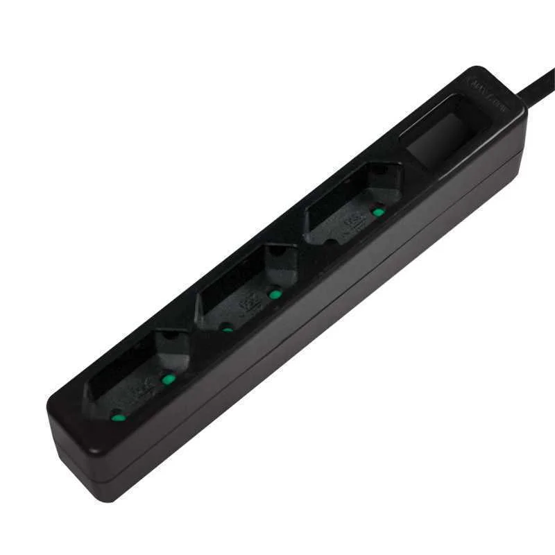 LOGILINK LPS229B EXTENS&Atilde;O EL&Eacute;TRICA 1,5 M 3 TOMADA.