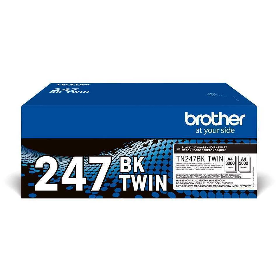 BROTHER TN-247BKTWIN TONER 2 UNIDADE(S) ORIGINAL .